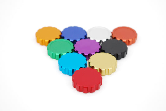 Aluminium Thumb Encoder Knobs CNC Machined Anodised Style ST