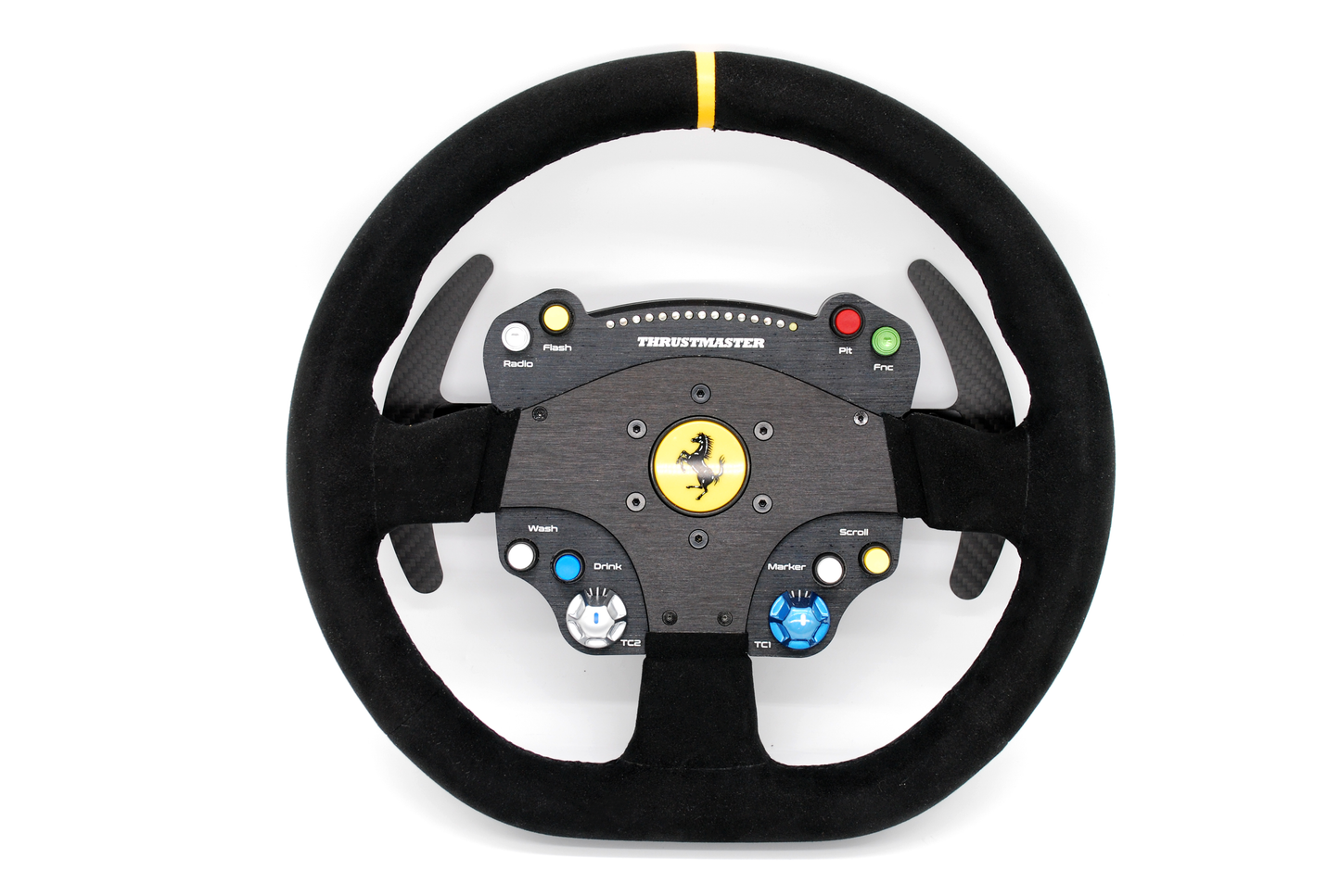 Carbon Fibre Shifter Paddles for Thrustmaster 488 Challenge Wheel TS-PC