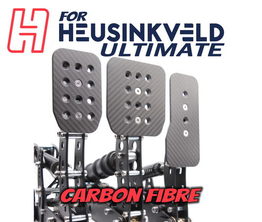 Heusinkveld Ultimate Carbon Fibre Pedal Faces