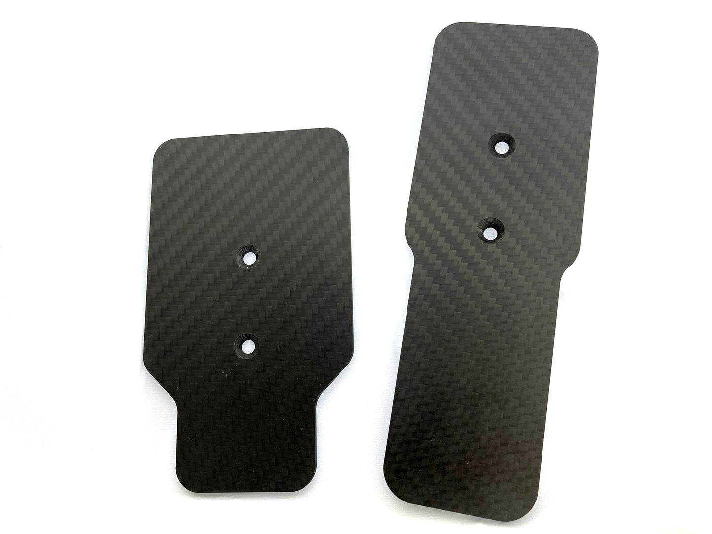 Real Carbon Fibre Pedal Plates / Tuning Kit for Fanatec CSL / Moza SR-P