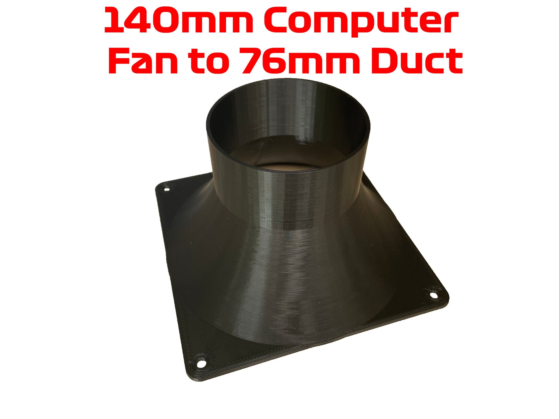 Wind Simulator 140mm/120mm Fan to 100mm/76mm Reducer Adaptor for Sim R ...