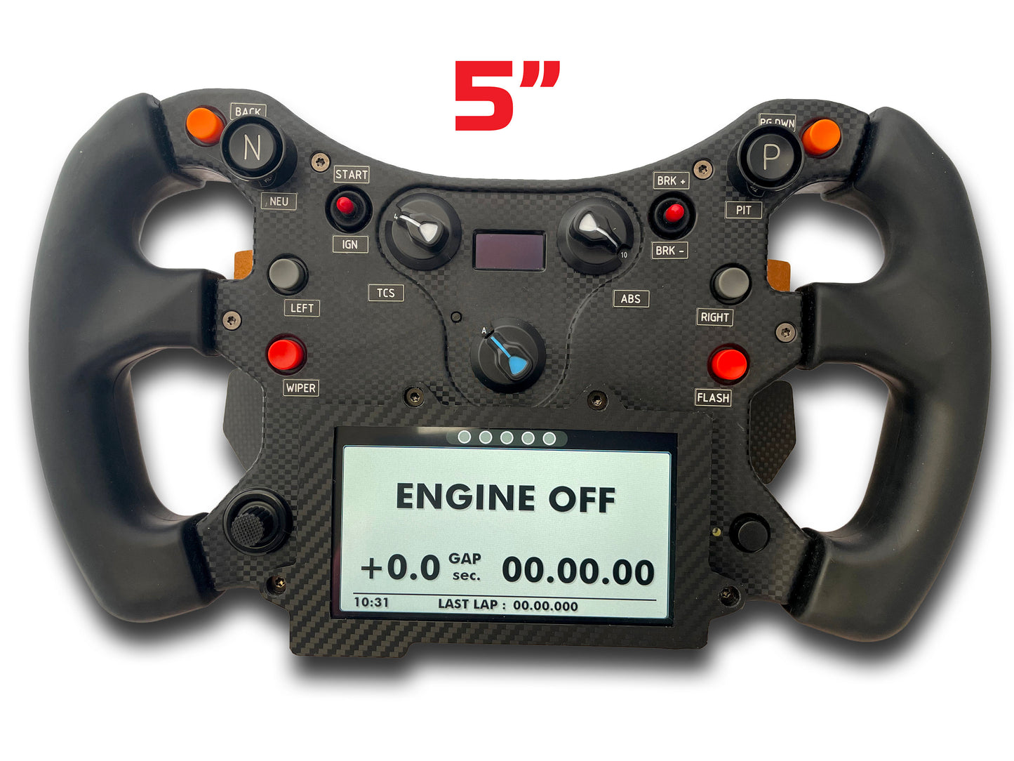 Touchscreen Case for Fanatec Mclaren GT3 Wheel V1 and V2