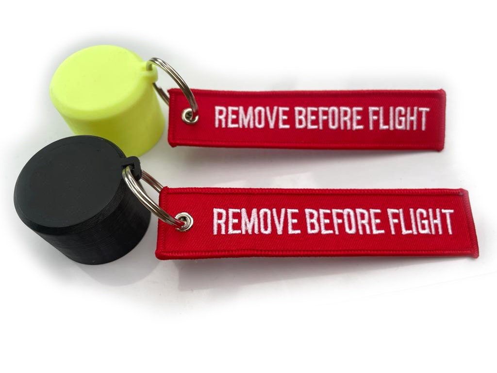 Security Tag For Riser Cap Remove Before Flight Tag and Protection Cap for all Fanatec Wheelbases ...