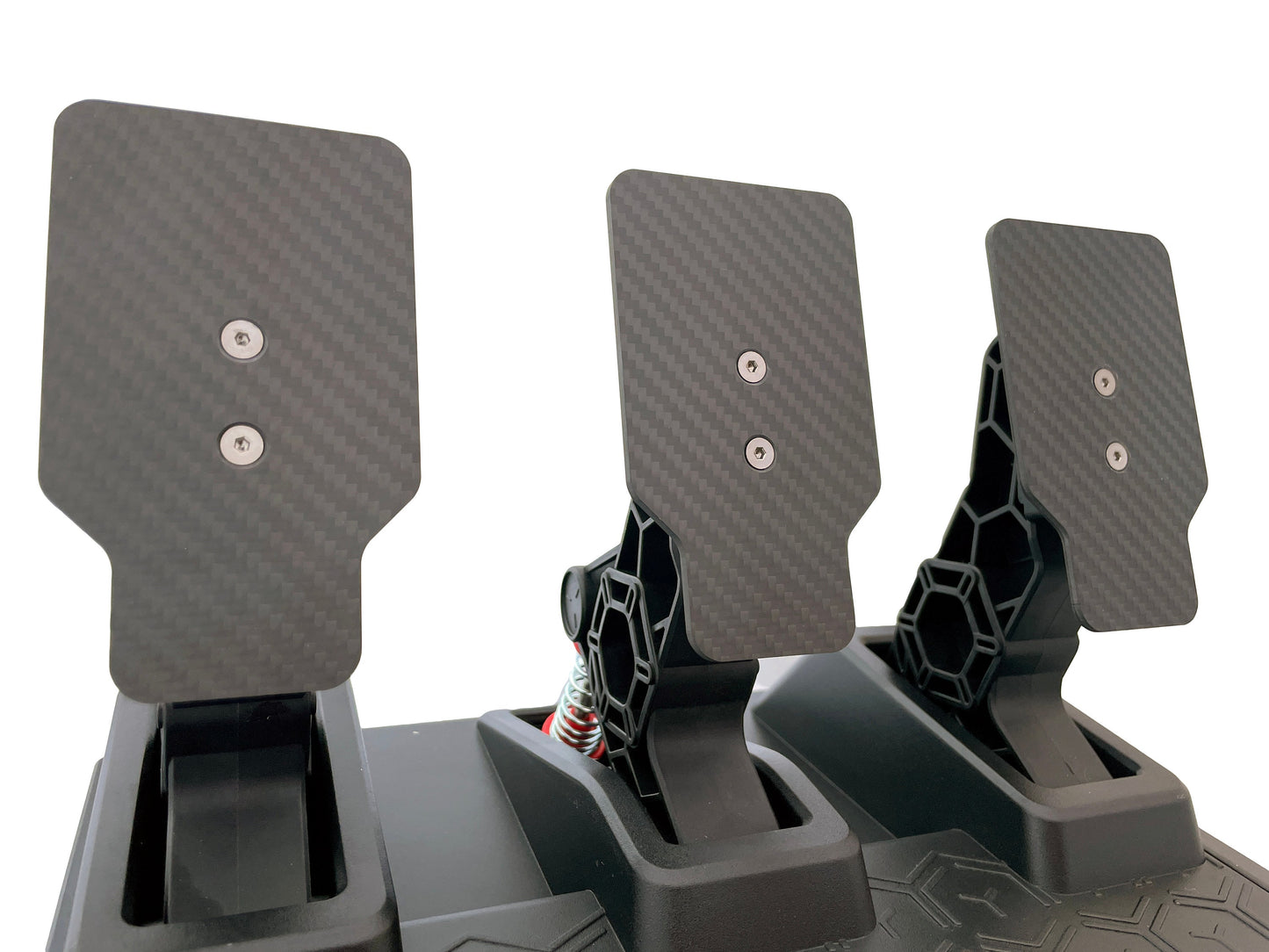 Real Carbon Fibre Pedal Plates for Thrustmaster T-LCM T3PM T3PA