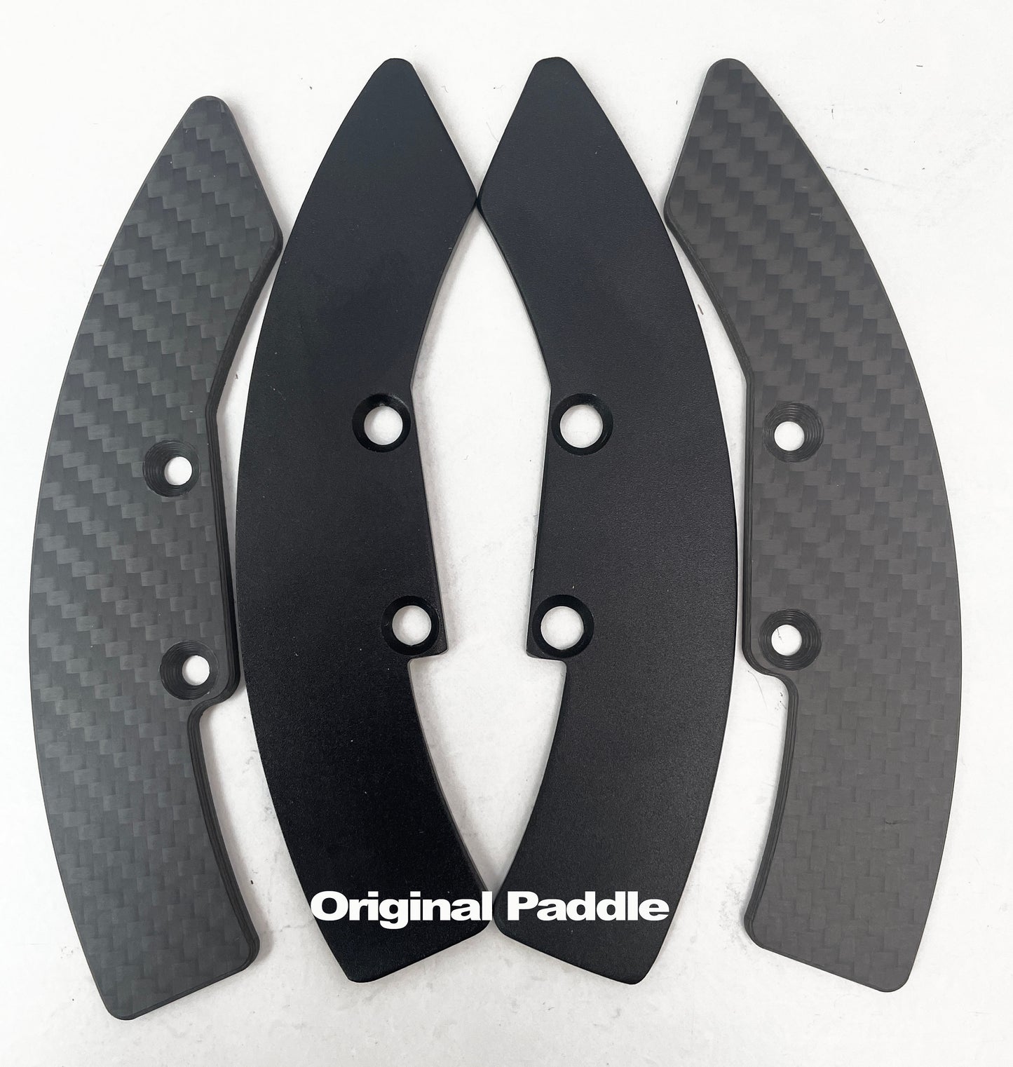 Carbon fibre Paddles for Fanatec Clubsport Static Shifter Paddles