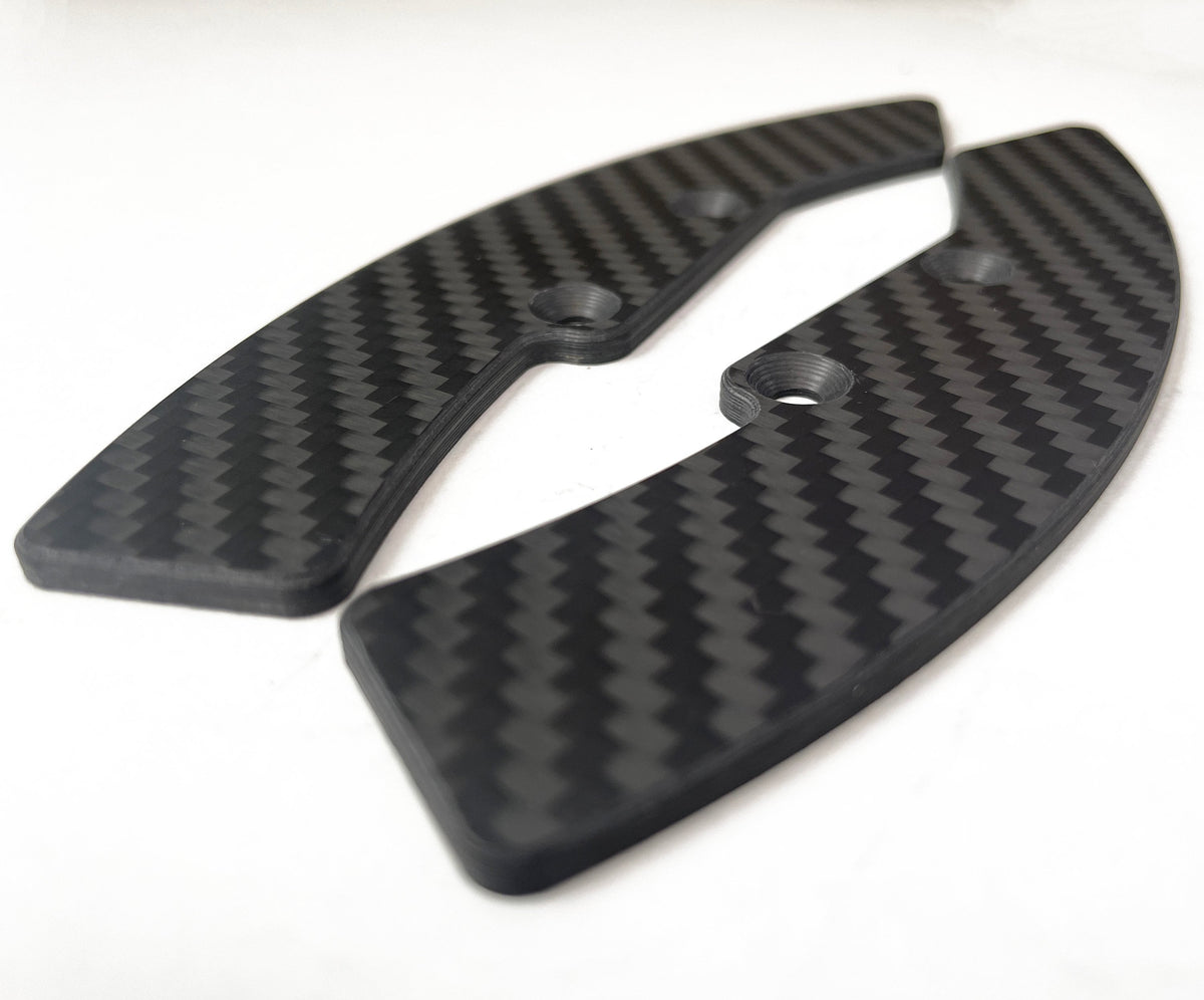 Carbon fibre Paddles for Fanatec Clubsport Static Shifter Paddles – Sim ...