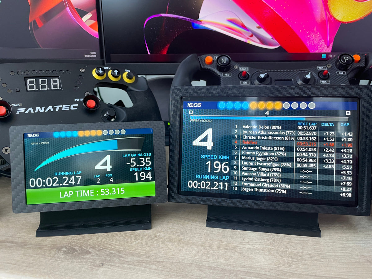 Sim Screen Sim Racing Touchscreen Case for Vocore Screens 5