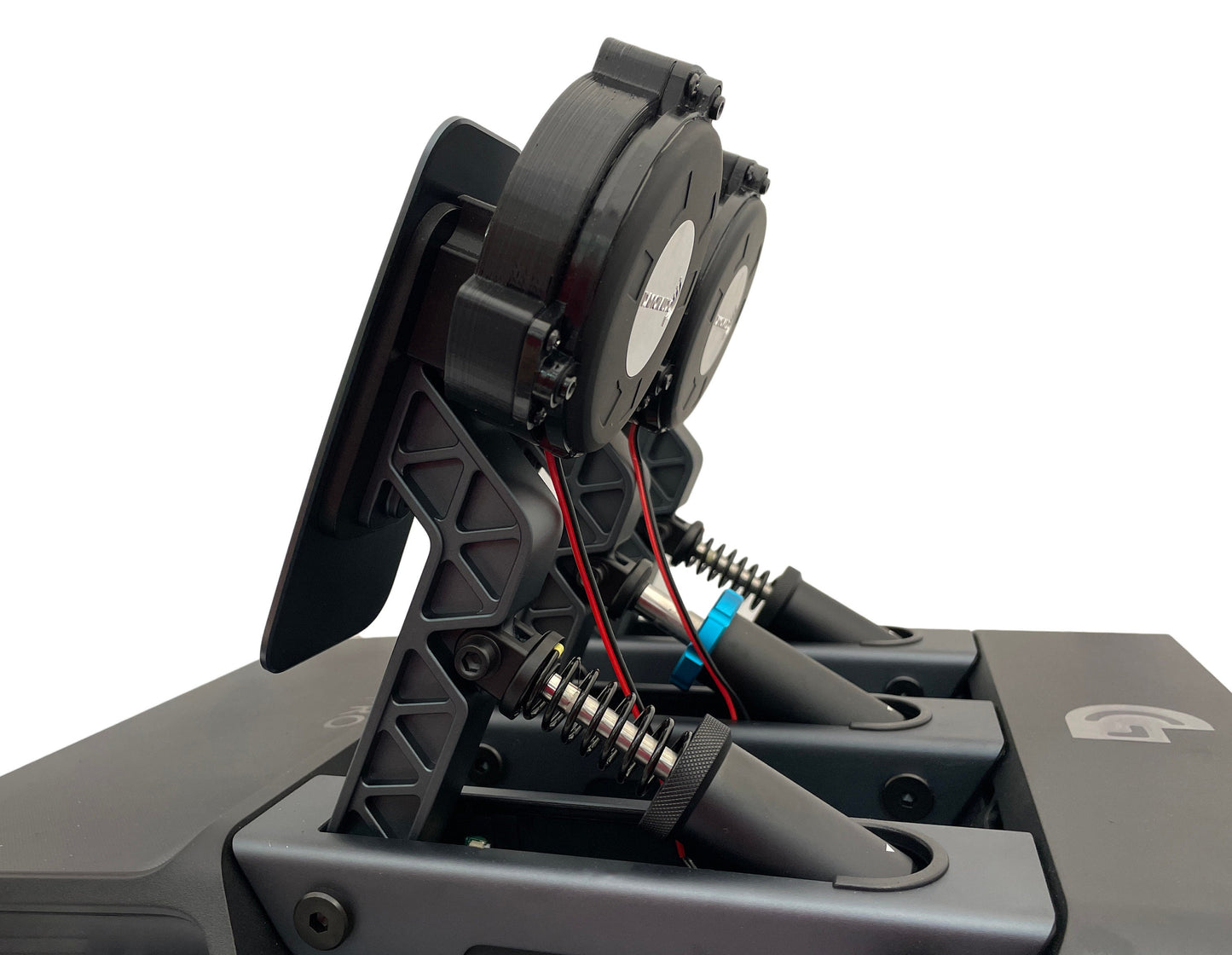 Dayton TT25 Bass Shaker Mounts for Sim Pedals - Logitech Fanatec Thrustmaster Heusinkveld