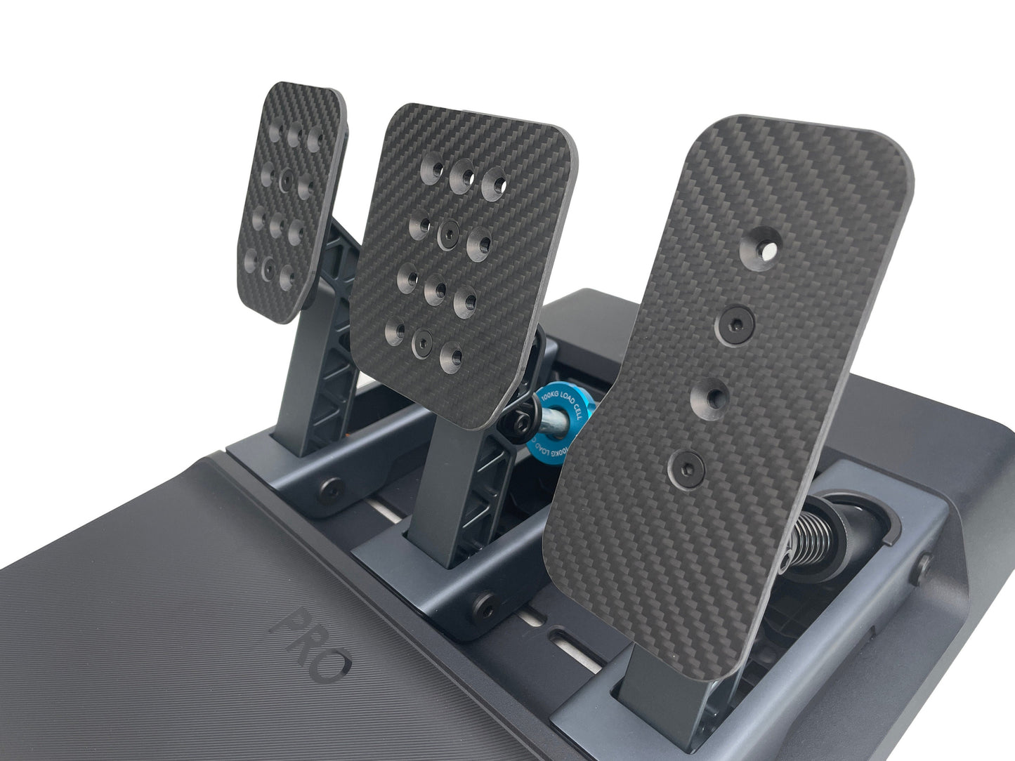 Carbon Pedal Faces for Logitech G Pro Racing Pedals