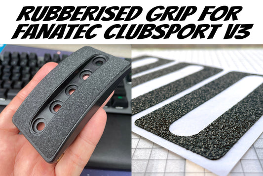 Grip Stickers for Fanatec Clubsport V3 pedals