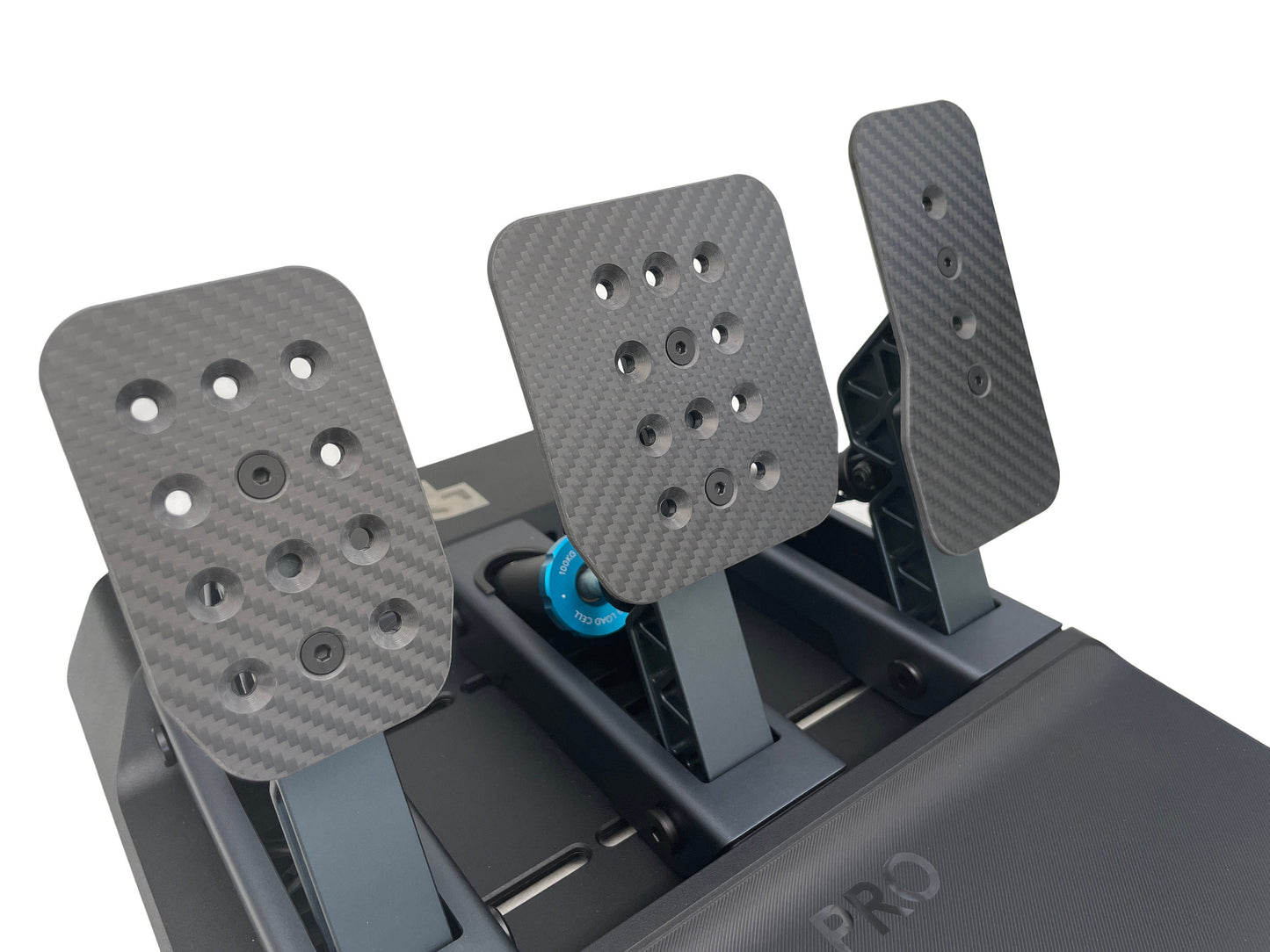 Carbon Pedal Faces for Logitech G Pro Racing Pedals