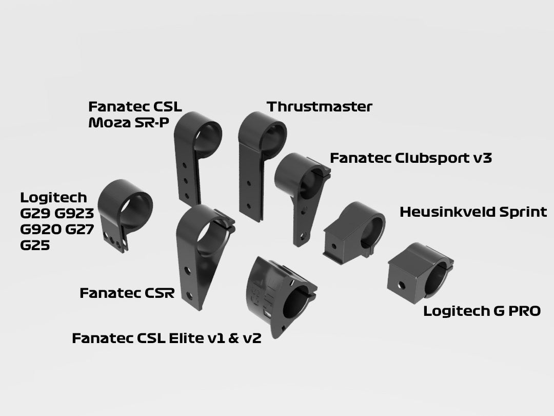 Rumble Kit for Thrustmaster Fanatec Moza and Logitech Pedals T3PA TLCM G25 G27 G29 G920 G923 CSL Elite Clubsport v3 CR-P Heusinkveld Sprint