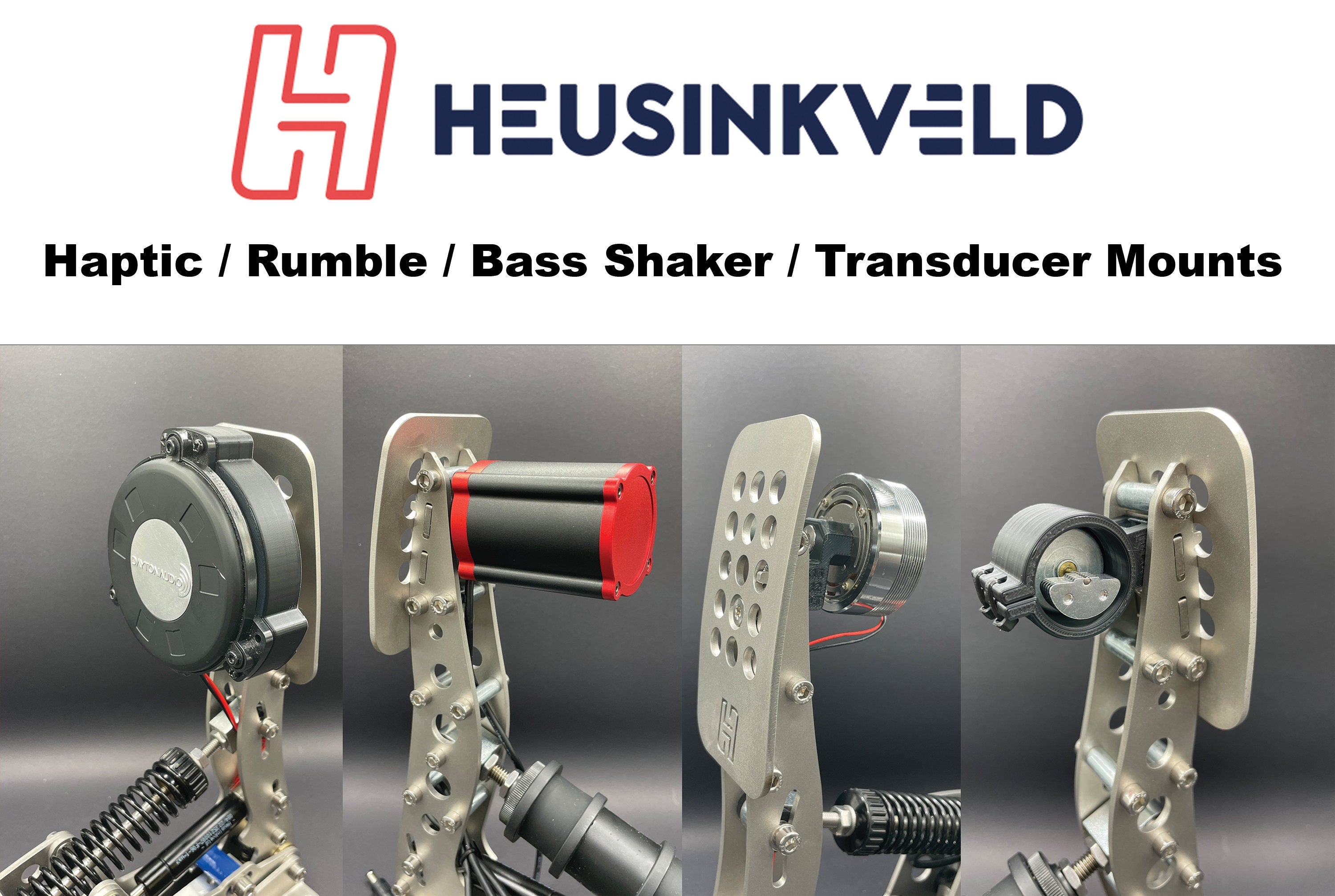 Heusinkveld Ultimate Haptic / Rumble/ Bass Shaker Mounts – Sim Race Mods